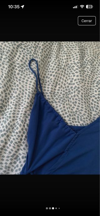 Vestido Asimétrico Pull&Bear Azul