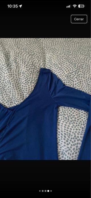 Vestido Asimétrico Pull&Bear Azul