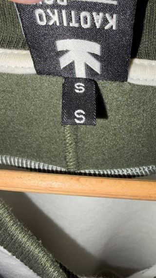 Sudadera Kaotiko Beige y Naranja