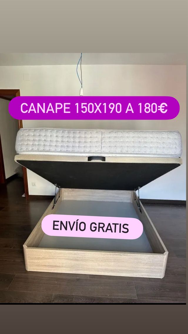 Canapé 150x190 Nuevo