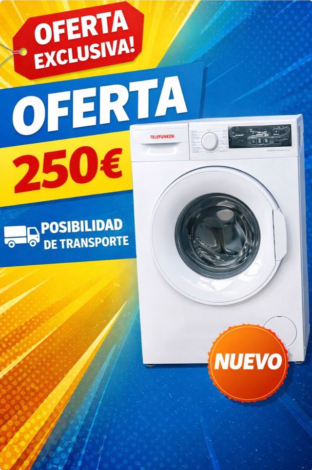 Lavadora Telefunken 8kg