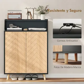 Zapatero Entrada 75x35x104 cm