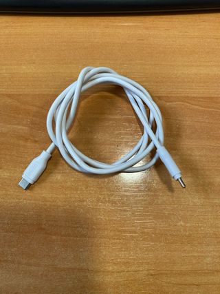 Cable USB-C a USB-C Blanco