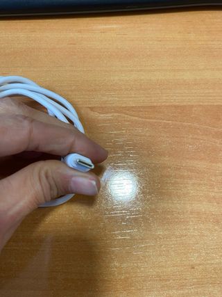Cable USB-C a USB-C Blanco