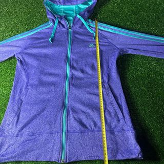 Chaqueta Adidas Morada y Turquesa
