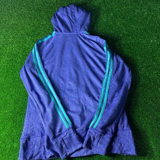 Chaqueta Adidas Morada y Turquesa