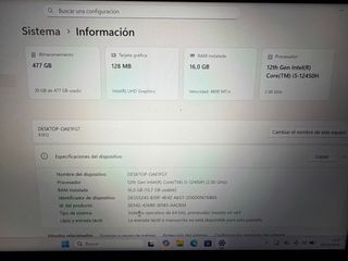 Lenovo IdeaPad i5 12th Gen / 16GB RAM / 500GB SSD