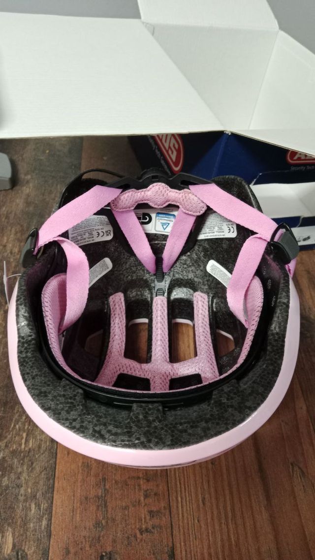 Capacete Infantil ABUS Smiley 3.0 Tamanho M Rosa