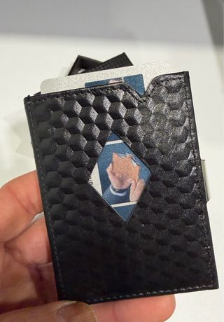 Cartera Exentri Negra RFID Block