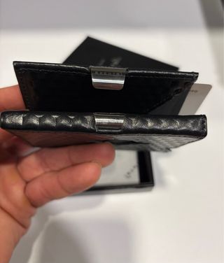 Cartera Exentri Negra RFID Block