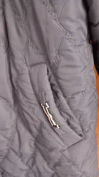 Giaccone trapuntato donna blu