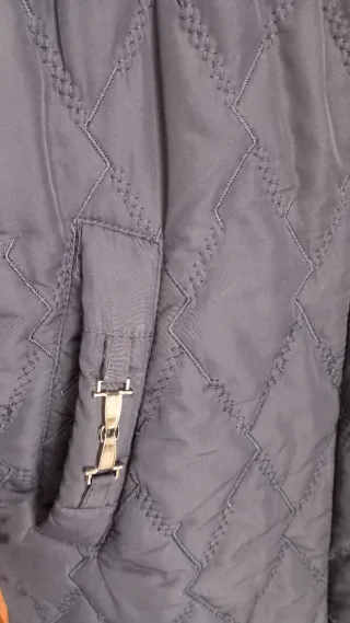 Giaccone trapuntato donna blu