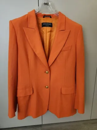 Blazer arancione Weekend Max Mara taglia 42