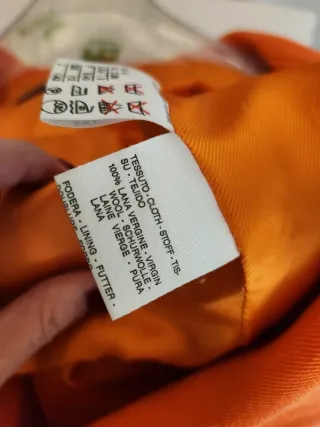 Blazer arancione Weekend Max Mara taglia 42