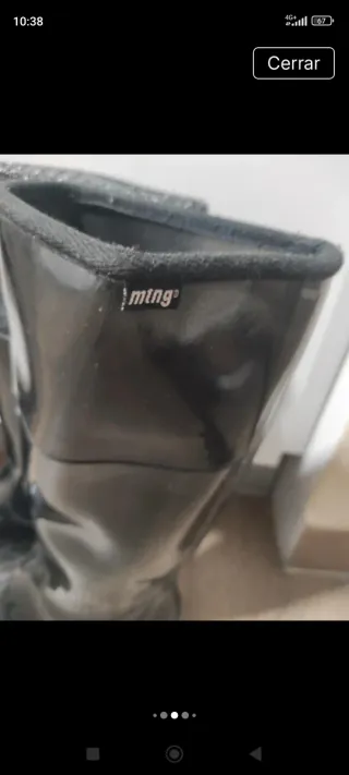 Botas de agua negras