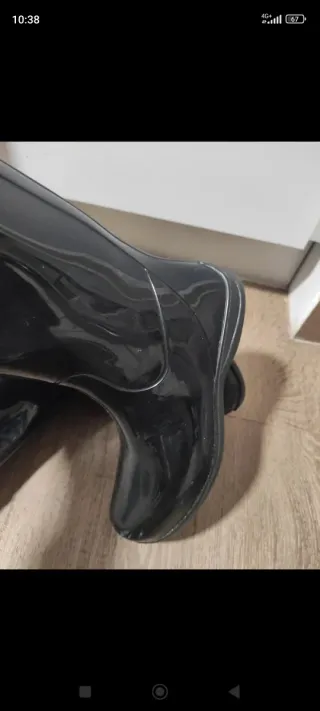 Botas de agua negras