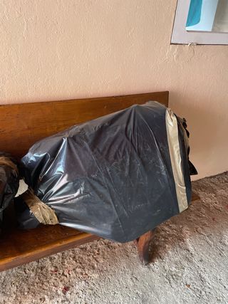 Remolque cisterna John Deere verde