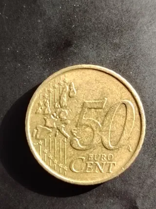 Moneda 50 céntimos Rey Alberto II 1999