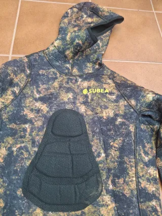 Traje Neopreno Suba Camuflaje 3mm 2 Piezas