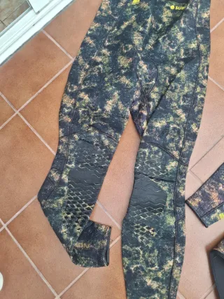 Traje Neopreno Suba Camuflaje 3mm 2 Piezas
