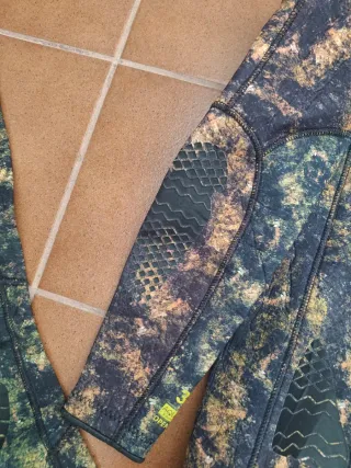 Traje Neopreno Suba Camuflaje 3mm 2 Piezas