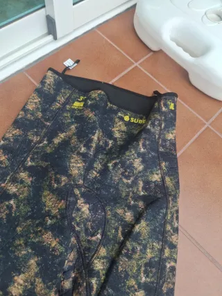 Traje Neopreno Suba Camuflaje 3mm 2 Piezas