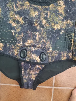 Traje Neopreno Suba Camuflaje 3mm 2 Piezas