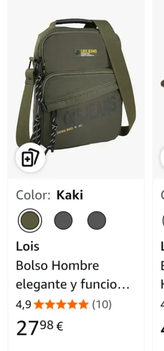 Bolso Lois Jeans Caballero