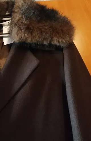 Cappotto invernale donna marrone