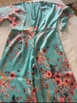 Mono largo estampado floral