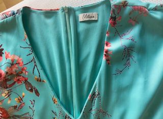 Mono largo estampado floral