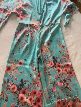 Mono largo estampado floral