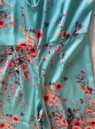 Mono largo estampado floral