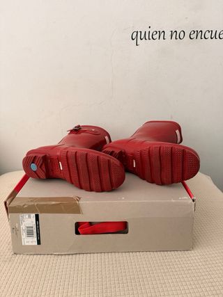 Botas de agua Hunter Original Short Mujer Rojas