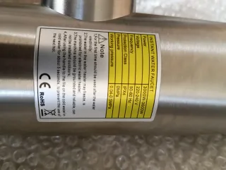 Grifo Calentador Agua Eléctrico Instantáneo