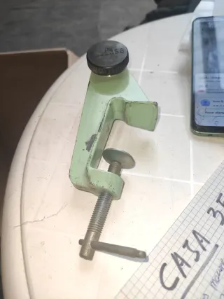 Soporte Lámpara Fase Mec Verde C35