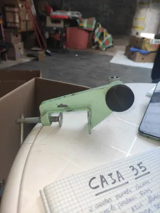 Soporte Lámpara Fase Mec Verde C35