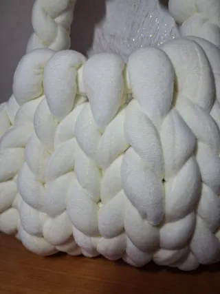 Borsa uncinetto modello Marshmallows