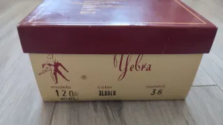 Zapatos Flamenco Yebra Blanco Talla 36