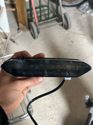 Faro trasero quad ahumado