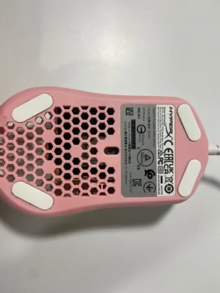 Ratón HyperX Pulsefire Haste Blanco/Rosa