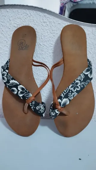 Sandalias In'Side Marrones y Multicolor