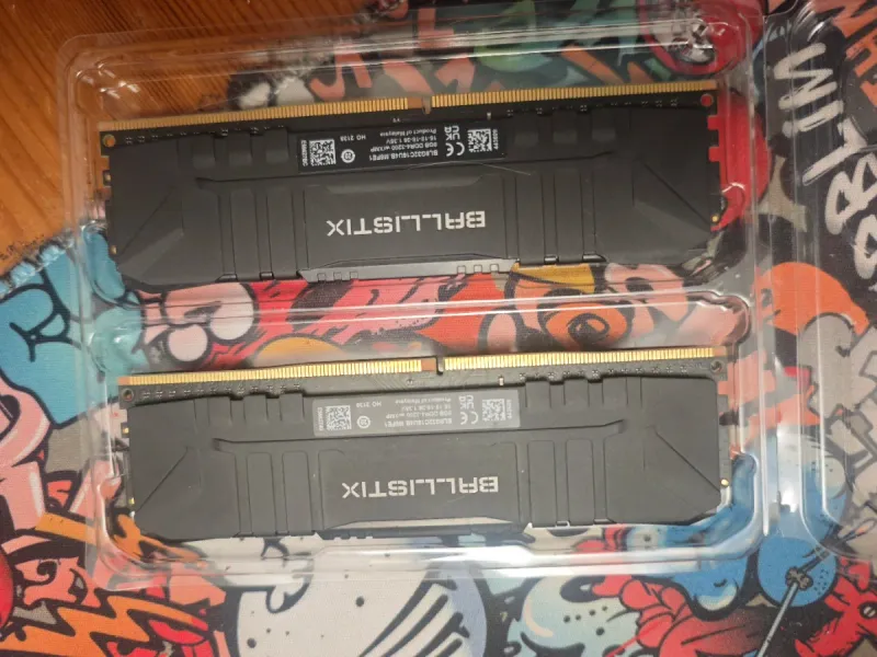 Crucial Ballistix 2x8GB 16GB DDR4 3200MHz RAM afbeelding 2