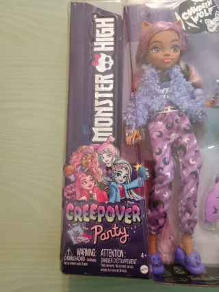 Monster High Bambola Creepover Party Clawdeen Wolf