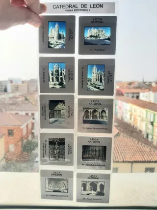 Diapositivas Catedral de León Vistas Exteriores