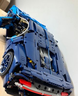 LEGO Technic 42083 Bugatti Chiron Blu