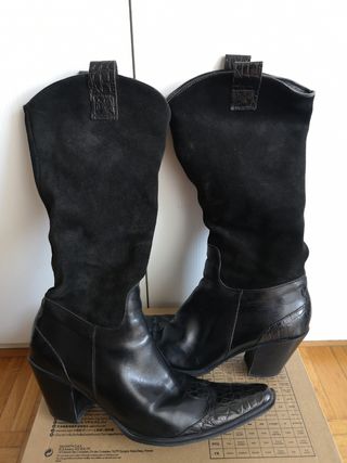 Stivali in pelle da donna Dover Danilo Bonfanti