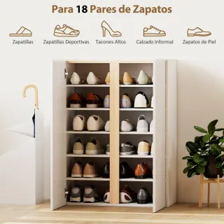 Zapatero 6 Niveles 70x33.5x95 cm