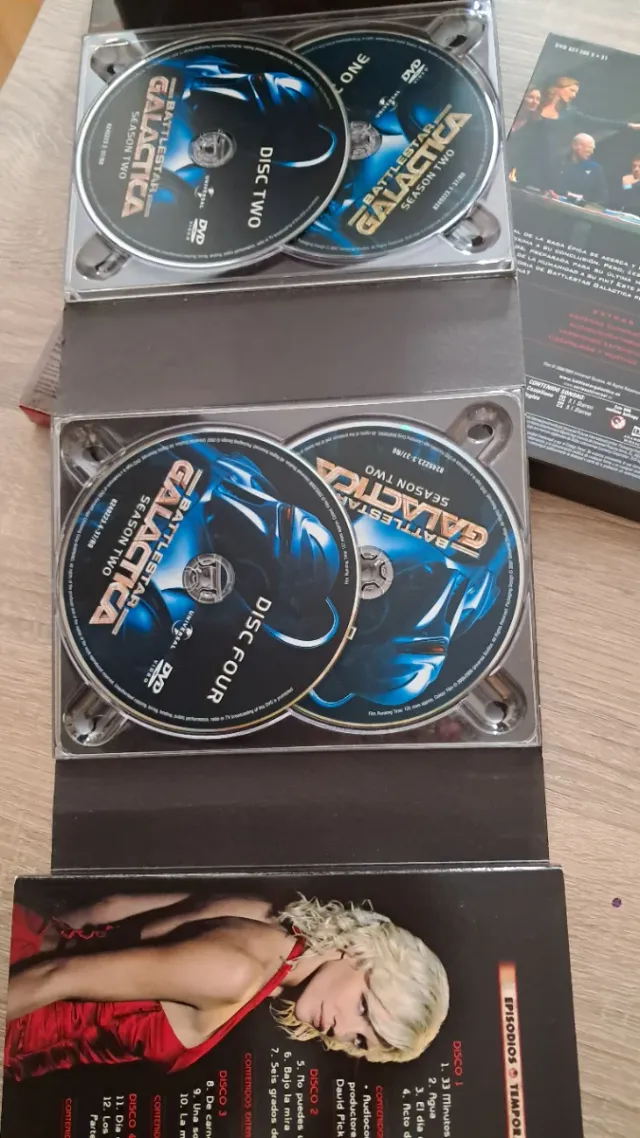 Battlestar Galactica DVD Coleccionista Completa