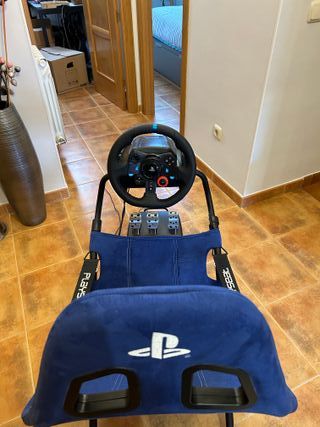 Playseat Edición PlayStation Azul y logitech g 29